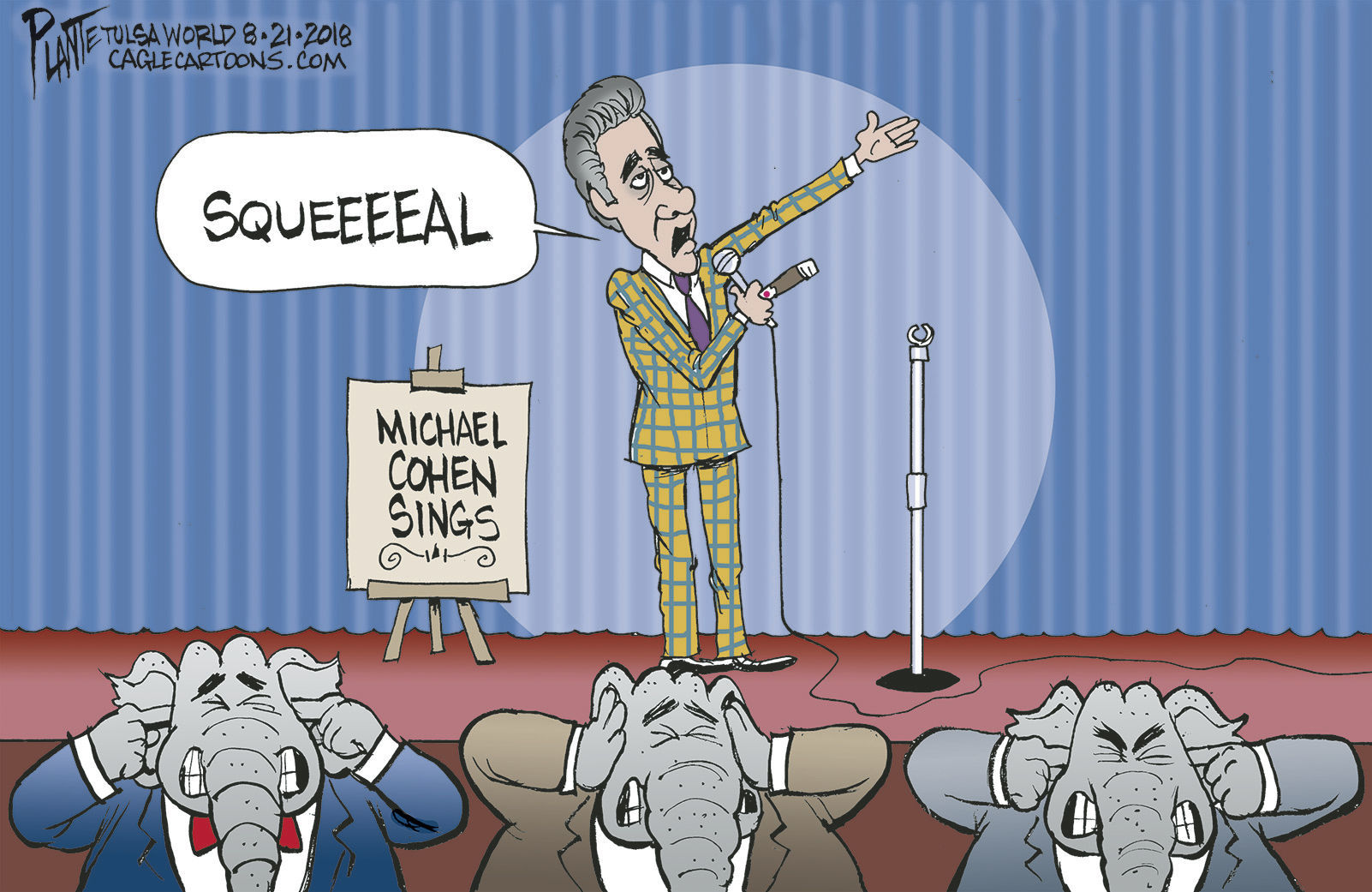 Bruce Plante Cartoon: Michael Cohen: The Fixer